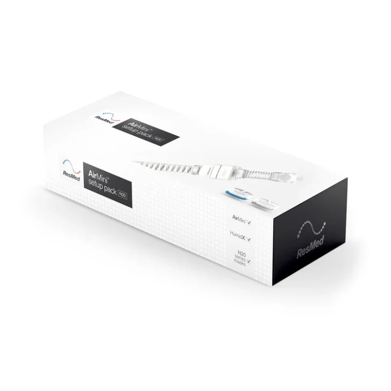 AirFit N20 Nasal Cushion Mask with AirMini Setup Pack - Border Sleep