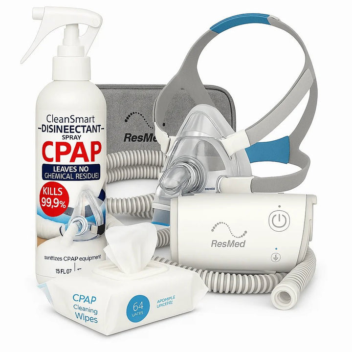 AirMini Premium Bundle – Full Therapy Kit with Cleaning Essentials - Border Sleep