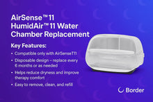 AirSense™ 11 HumidAir™ 11 Water Chamber Replacement - Border Sleep