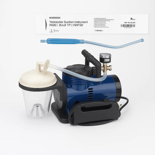 Heavy - Duty Suction Machine with Yankauer Included - Border Sleep