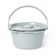 Medline 3 - in - 1 Folding Steel Commode – 350 lb Capacity - Border Sleep