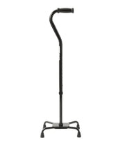 Medline Bariatric Quad Cane – Small Base, 500 lb Capacity - Border Sleep