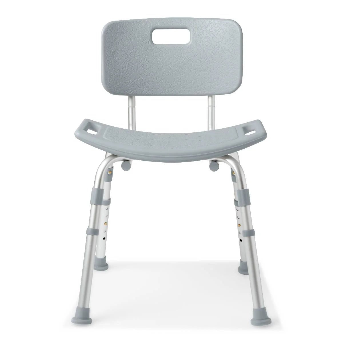 Medline Shower Chair with Back – Height Adjustable - Border Sleep